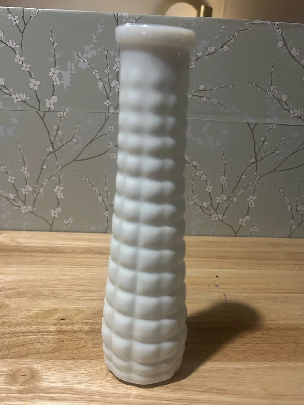 Vintage E. O. Brody M-147 Milk Glass Bud Vase